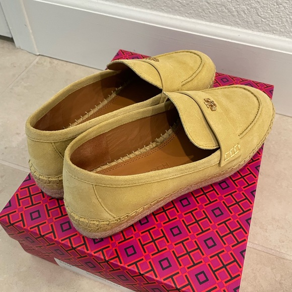 Tory Burch Suede Loafer Espadrille - Picture 3 of 7